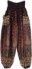 Chic Hippie Aladdin Harem Pants Smocked Waist