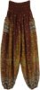 Royalty Vibes Bright Red Printed Wide Leg Pants