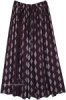 Sage Blossom Multi-Panel Mixed Fabric Maxi Skirt
