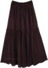 Everyday Chic Black Long Skirt