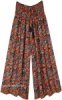 Red Canyon Paisley Wide Leg Pants