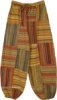 Rouge Wide Leg Palazzo Pants with Ethnic indian Print