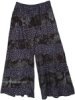 Fern and Petal Black Patchwork Boho Pants