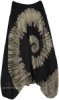 Black Beams Boho-chic Tie Dye Bellbottoms