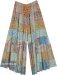Fairy Story Tiered Patchwork Split Skirt Pant