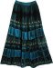 Courtesan Blue Gorgeous Long Skirt
