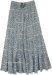 Ocean Lily Cotton Bohemian Long Skirt