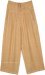Sober Beige Boho Comfort Straight Pants