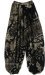 Mystic Black and Grey Tie-Dye Harem Pants