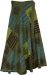 Jungalow Boho Gypsy Patchwork Long Wrap Around Skirt