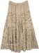 Soft and Flowy Fawn Fairy Long Boho Skirt