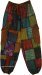 Kaleidoscope Colors Patchwork Festival Harem Pants
