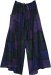 Mystic Jewel Cotton Wide Leg Patchwork Pants