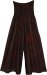 Dark Paradise Mandala Split Skirt Beach Pants
