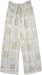 Starlit Ivory Boho Cotton Dream Pants