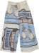 Vintage Blue Rabbit Feed Sack Cotton Culottes