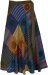 Globetrotter Striped Patchwork Maxi Cotton Skirt