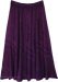 Plum Sorcery Renaissance Flowy Maxi Skirt