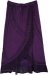 Sweet Mulberry Raised Hem A-Line Maxi Skirt