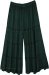 Hunter Green Very Wide Leg Relaxed Pants