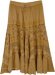 Soft and Flowy Honey Fairy Long Boho Skirt