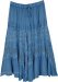 Bluebell Fairy Embroidered Boho Maxi Skirt
