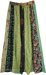 Green Goblin Patchwork Hippie Long Skirt