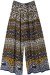 Royal indian Palace Palazzo Pants with Paisley Print