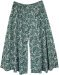 Sea Green Paisley Flow Palazzo Pants