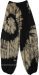 Ebony and Ivory Tie Dye Swirl Tall Harem Pants