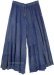 Blue Jeans Stonewashed Boho Wide Leg Tiered Pants