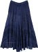 Blue Quartz Vintage Western Long Skirt