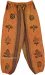 Saffron Block Printed Hippie Harem Pants