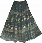 Long Black Skirt