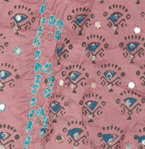 Pink Skirt in Pure Silk