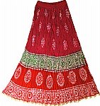 Hippy Gypsy Summer Long Skirt