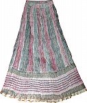 Shaded Cotton Skirt