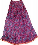 Natural Dyes Long Skirt