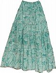 Bohemian Hippie Cotton Long Skirt