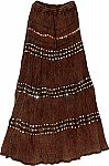 Vintage Style Sequin Skirt