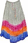 Indian Tie Dye Skirt