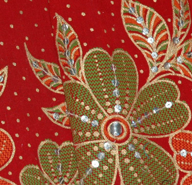 Sangria Punch Sequin Skirt