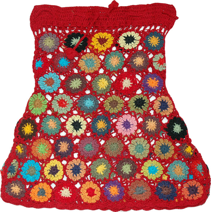 Thunderbird Crochet Cotton Skirt