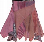 Very Bohemian Fringed Winter Skirt