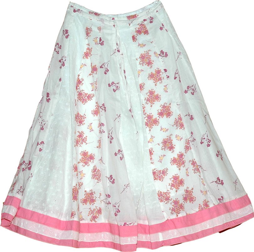 Mauvelous Summer Cotton Skirt