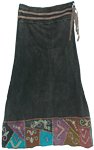 Charcoal Knight Boho Skirt
