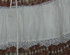 Earthy Lace Cotton Long Skirt
