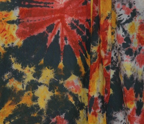 Espresso Tie Dye Wrap Long Skirt