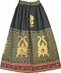 Evening Wear Designer Women`s Long Skirt