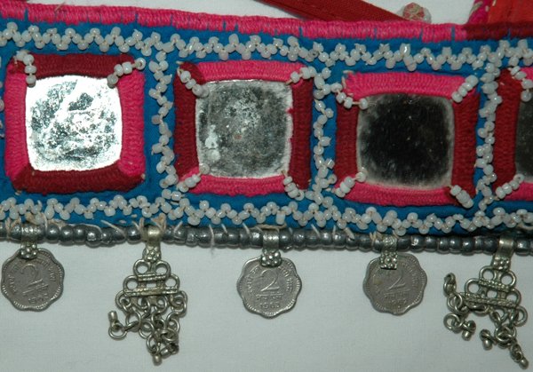 Tribal Kuchi Banjara Mirror Beads Belt